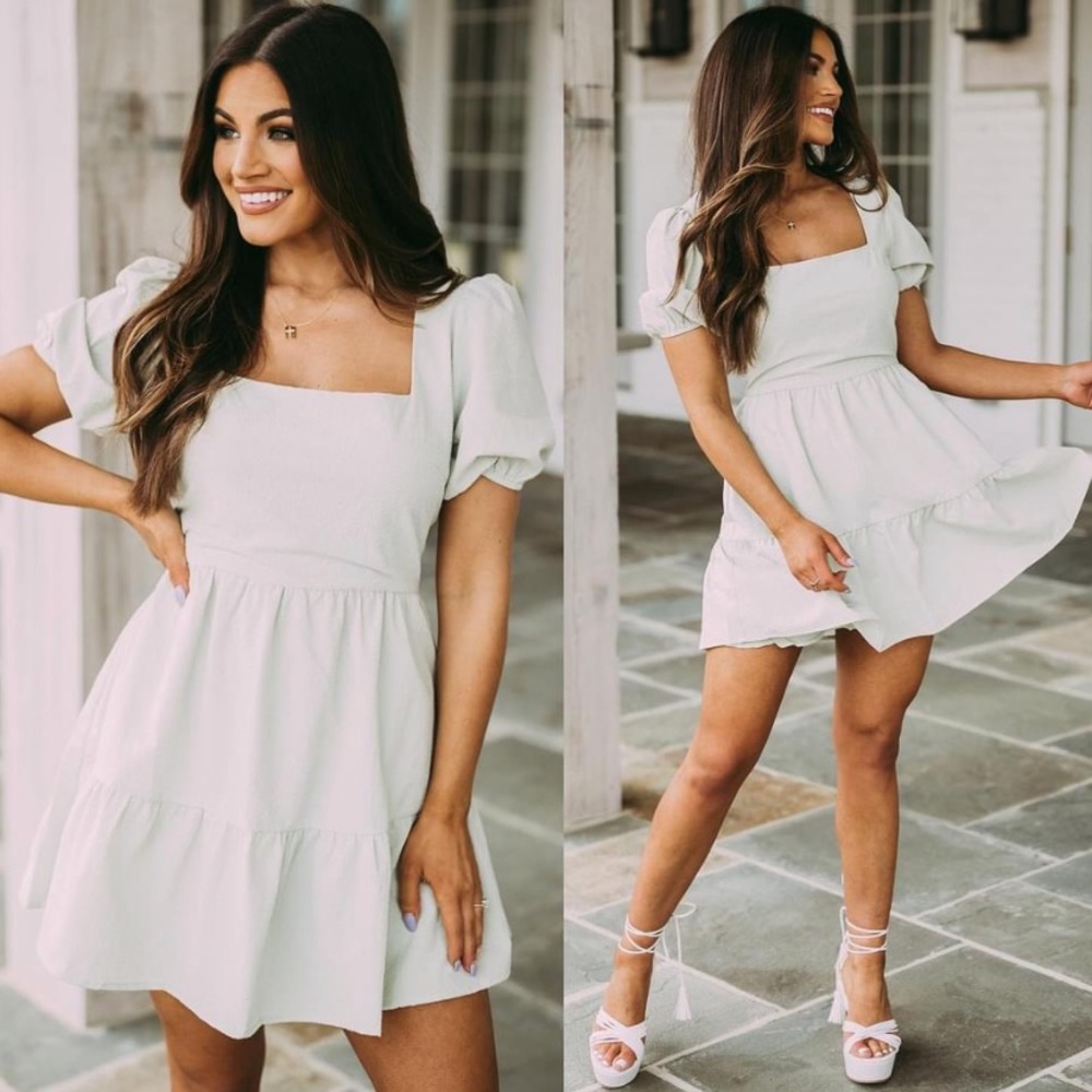 These Three Boutique sage dress